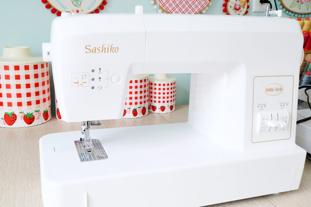 Stitching with the Baby Lock Sashiko Machine - Hand Stitching by