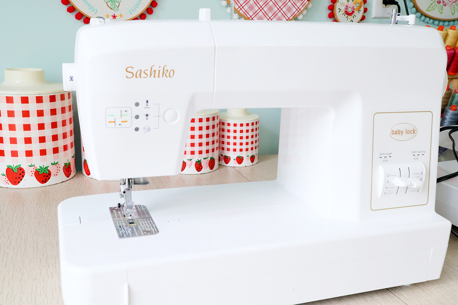 Stitching with the Baby Lock Sashiko Machine