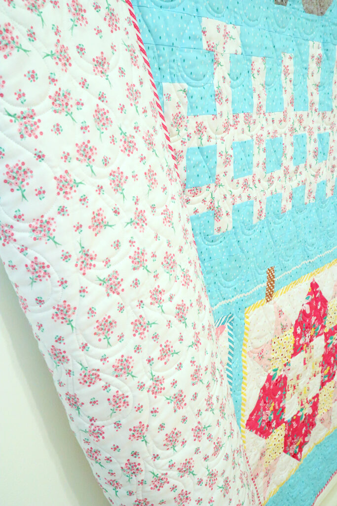 Quilter's Cottage Finished Quilt