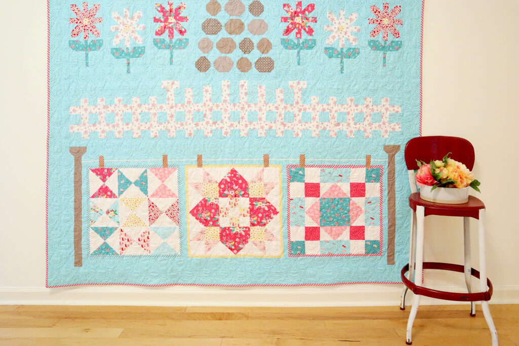 Quilter's Cottage Finished Quilt