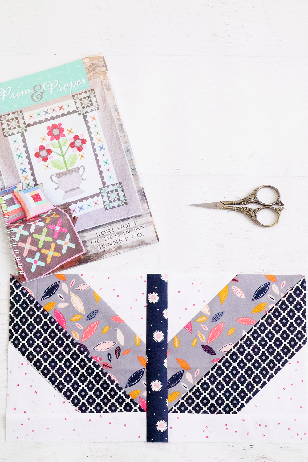 Prim and Proper Quilt Sew Along Week 3 Prim and Proper Quilt Book
