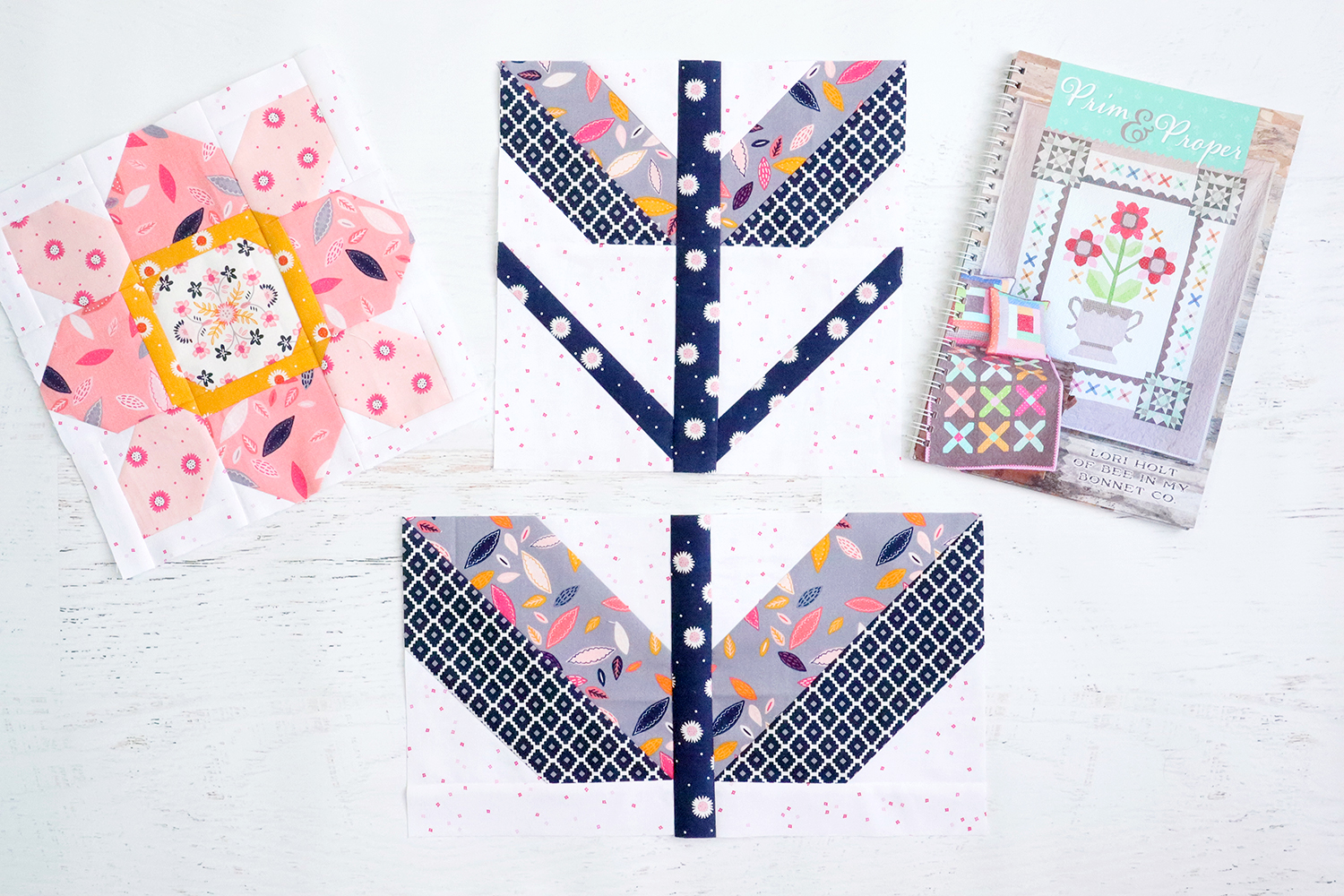 Prim and Proper Quilt Sew Along Week 3 Prim and Proper Quilt Book