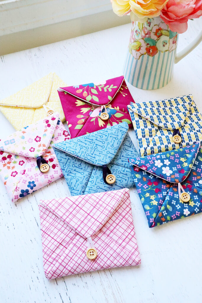 Love Note Fabric Envelopes