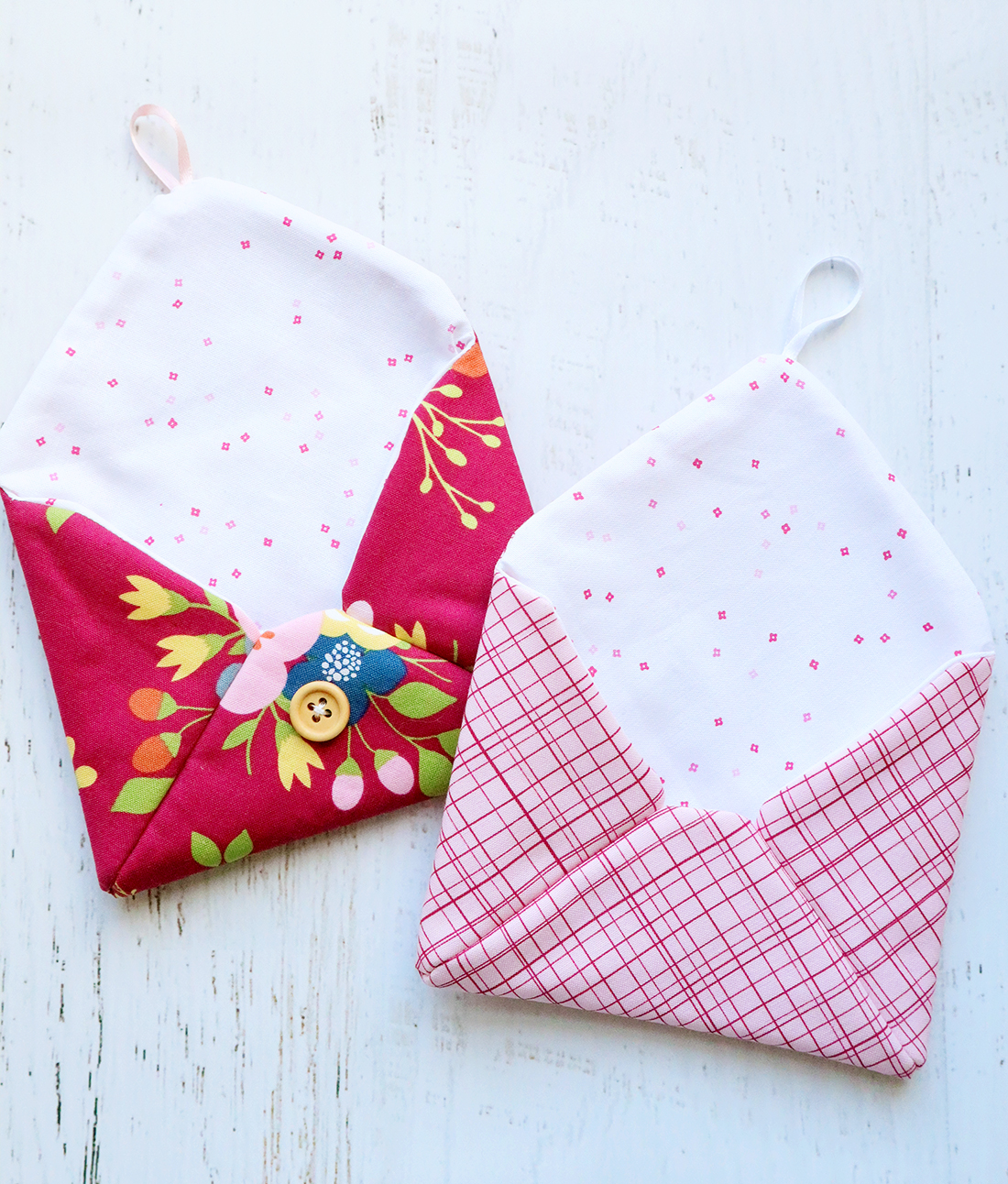 Love Note Fabric Envelopes Free Fabric Envelope Pattern