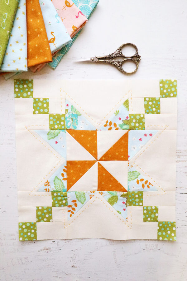 Pinwheel Star Block Rbd Block Challenge