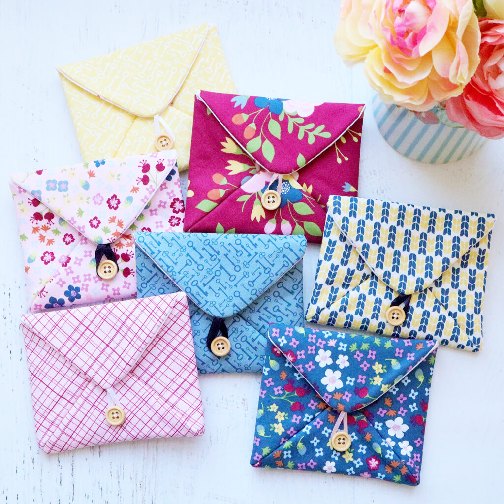 Love Note Fabric Envelopes