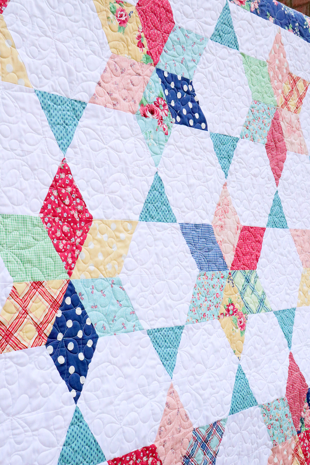 Vintage Stars Quilt Along Finish