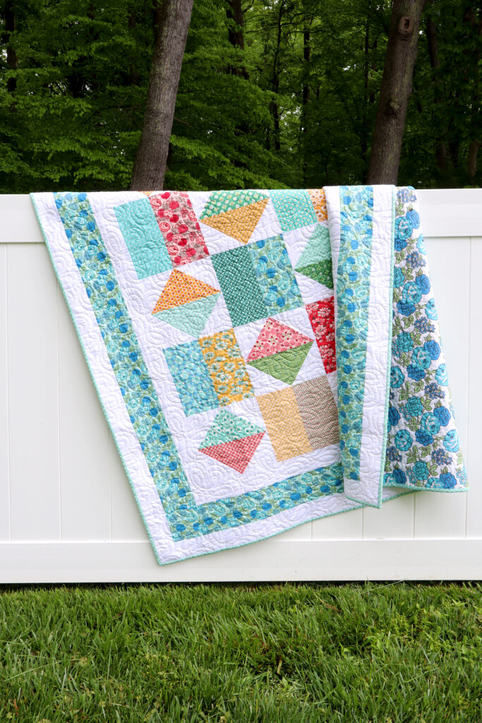 Jolly Bar Jump Free Quilt Pattern - Fast Free Quilt Pattern