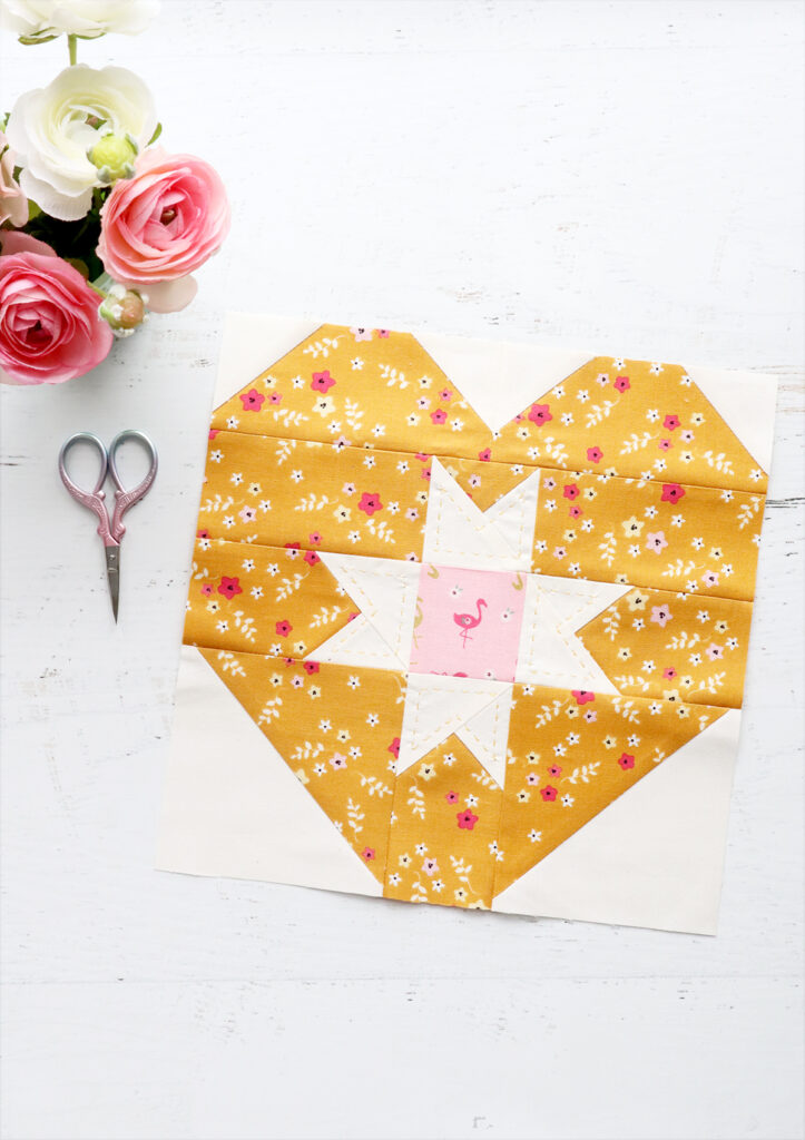 I Heart Quilting Block - RBD Block Challenge