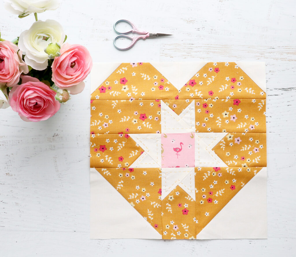 I Heart Quilting Block - RBD Block Challenge