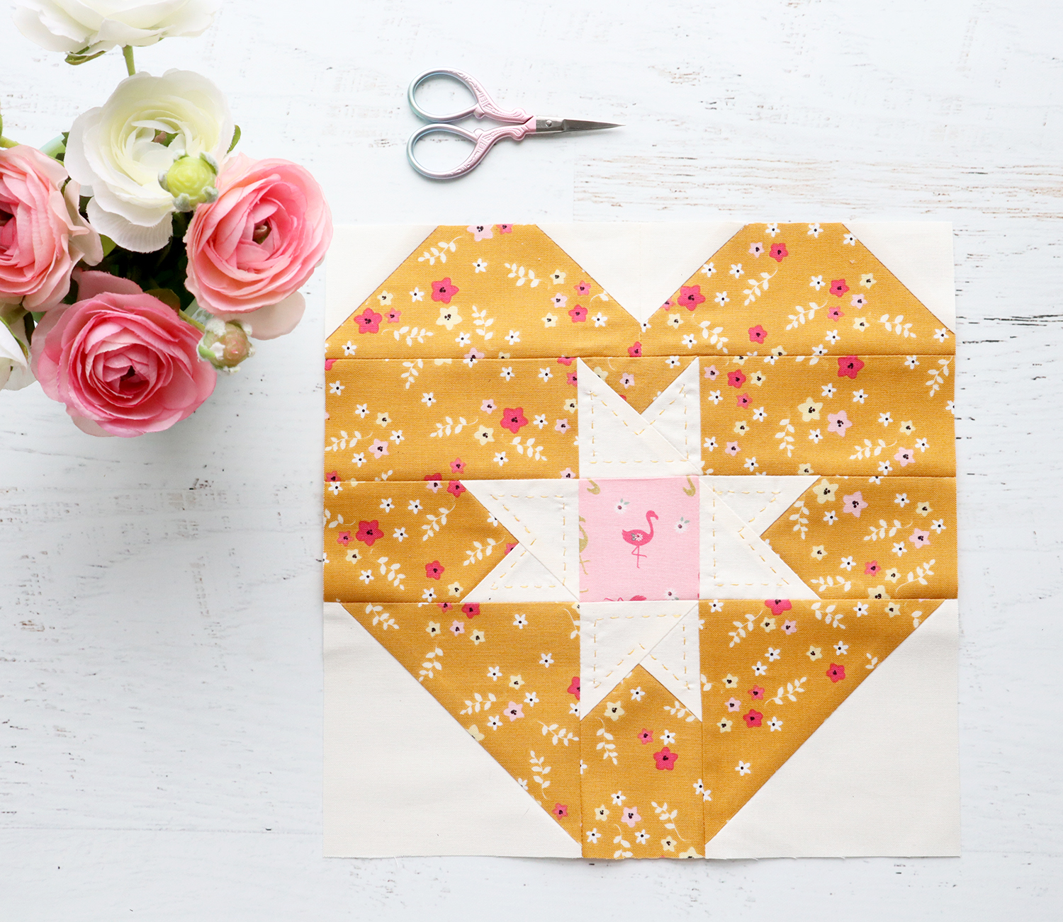 I Heart Quilting Block – RBD Block Challenge