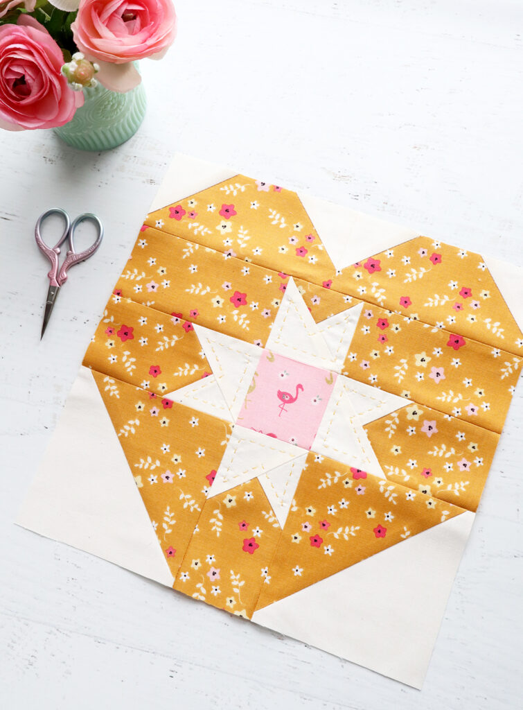 I Heart Quilting Block - RBD Block Challenge