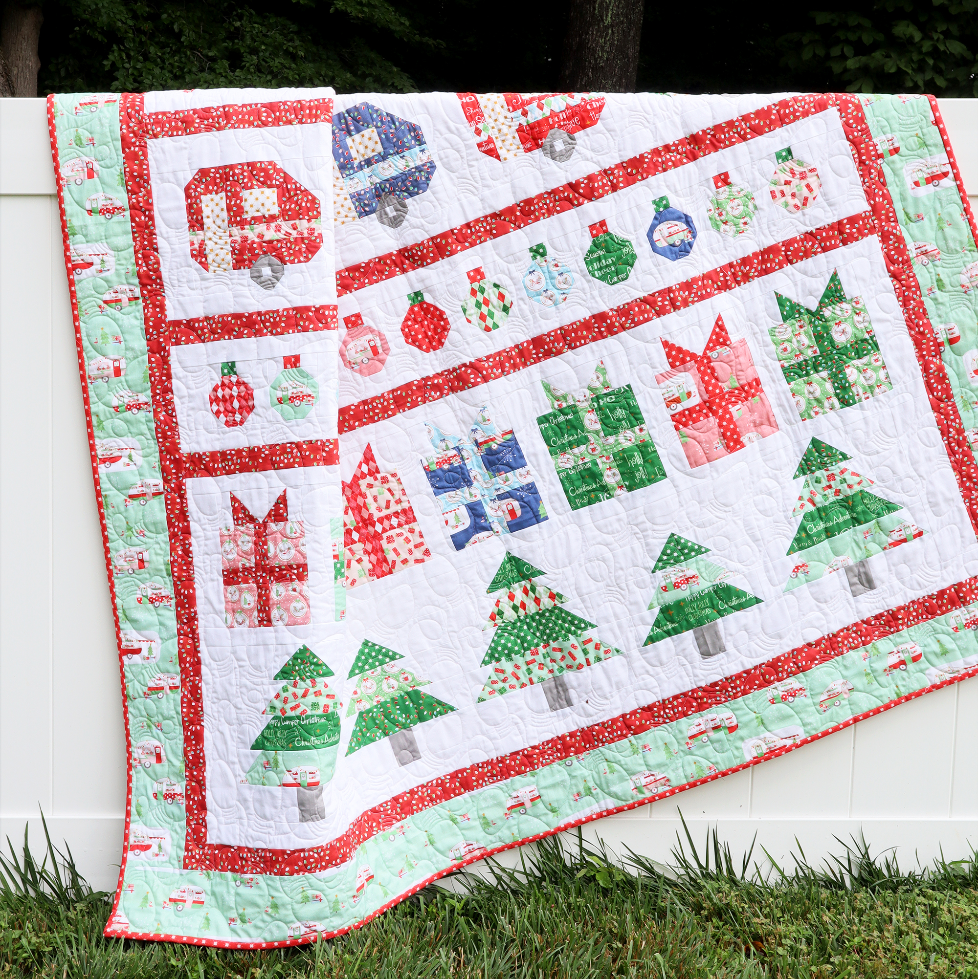 Christmas Adventure Row Quilt Sew Along Kickoff Flamingo Toes Quilt