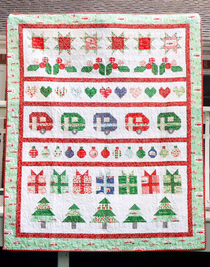 Borders and Finishing - Christmas Adventure Quilt
