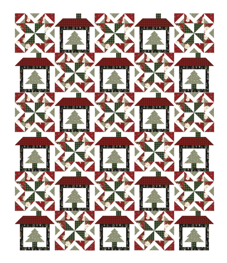 Christmas on the Farm Table Runner