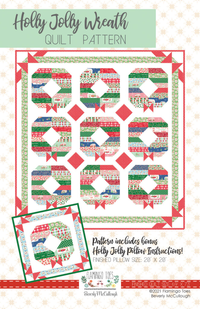 Holly Jolly Wreath Quilt