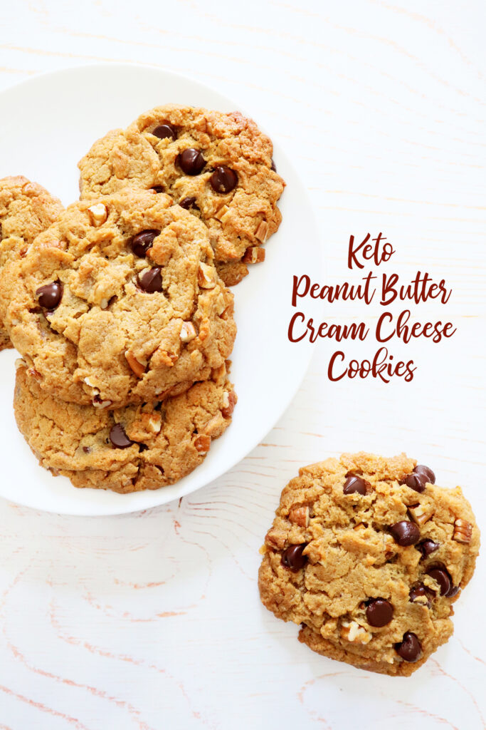 Keto Peanut Butter Cheesecake Cookies