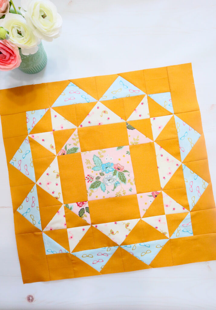 Kaleidoscope Runner Sew Along Big Block