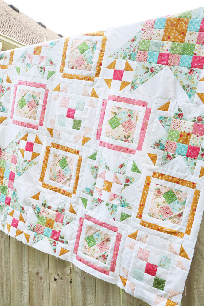 Quilt Top - Swinging on a Star Sew Along