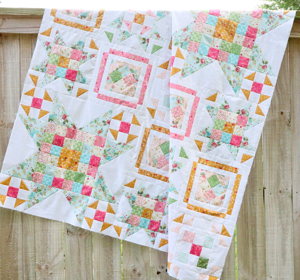 Quilt Top - Swinging on a Star Sew Along