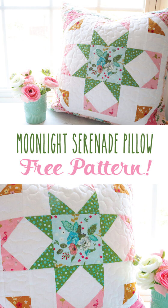 Moonlight Serenade Free Pillow Pattern