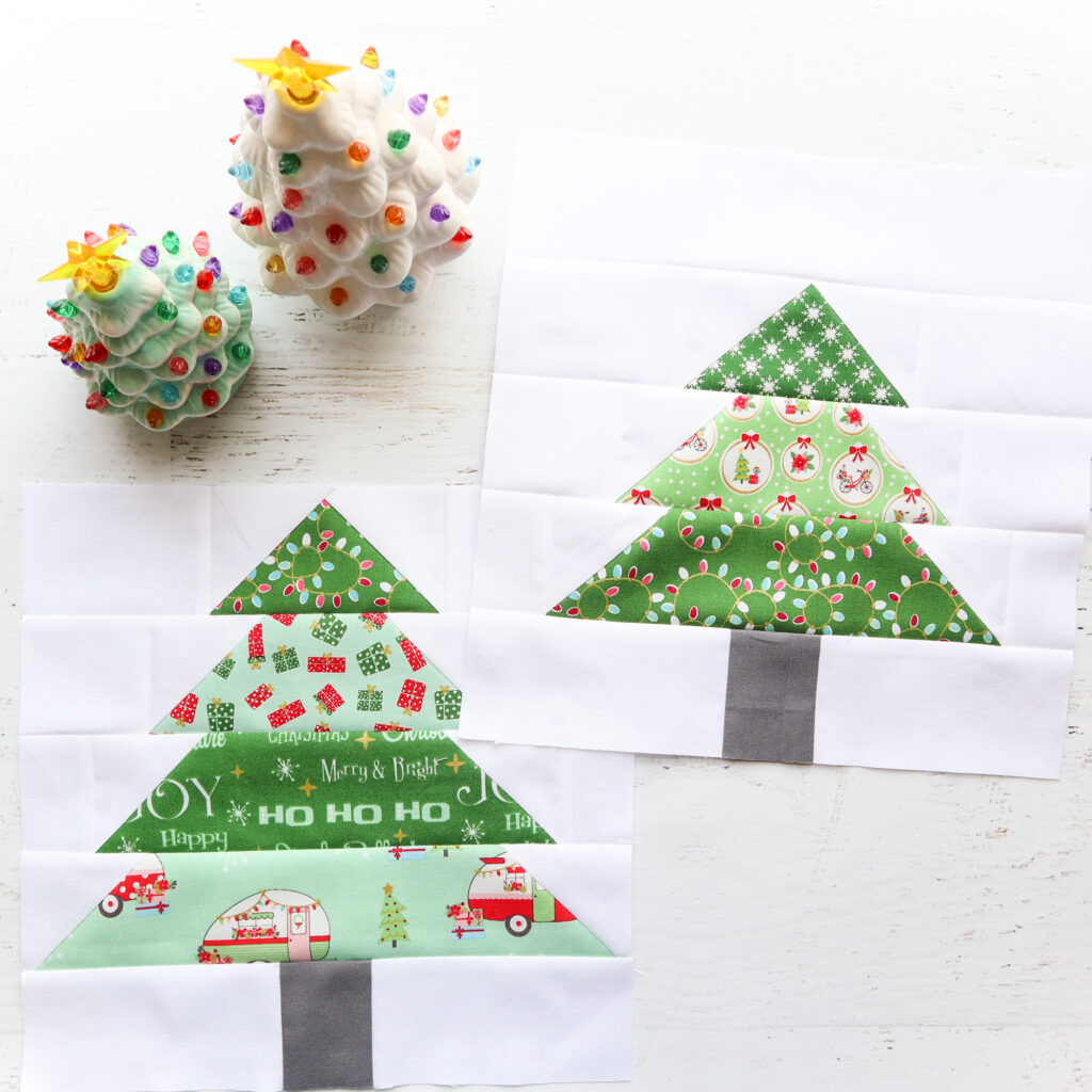 Tree Blocks - Christmas Adventure Quilt