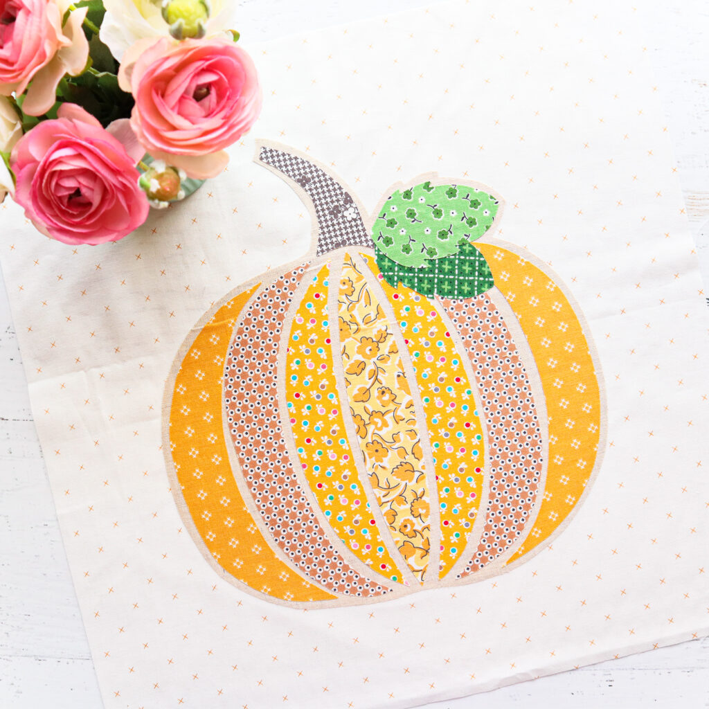 Fall Pumpkin Pillow Sew Along - Week 1