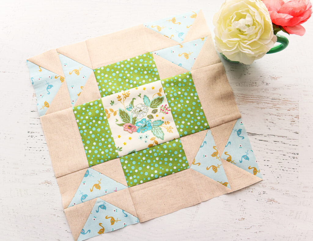 Apple Pie Block - Building Blocks Quilt