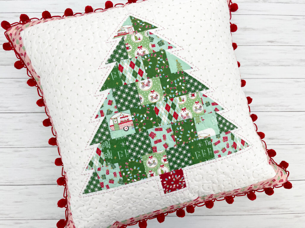 Patchwork Christmas Pillows - Free Patterns!