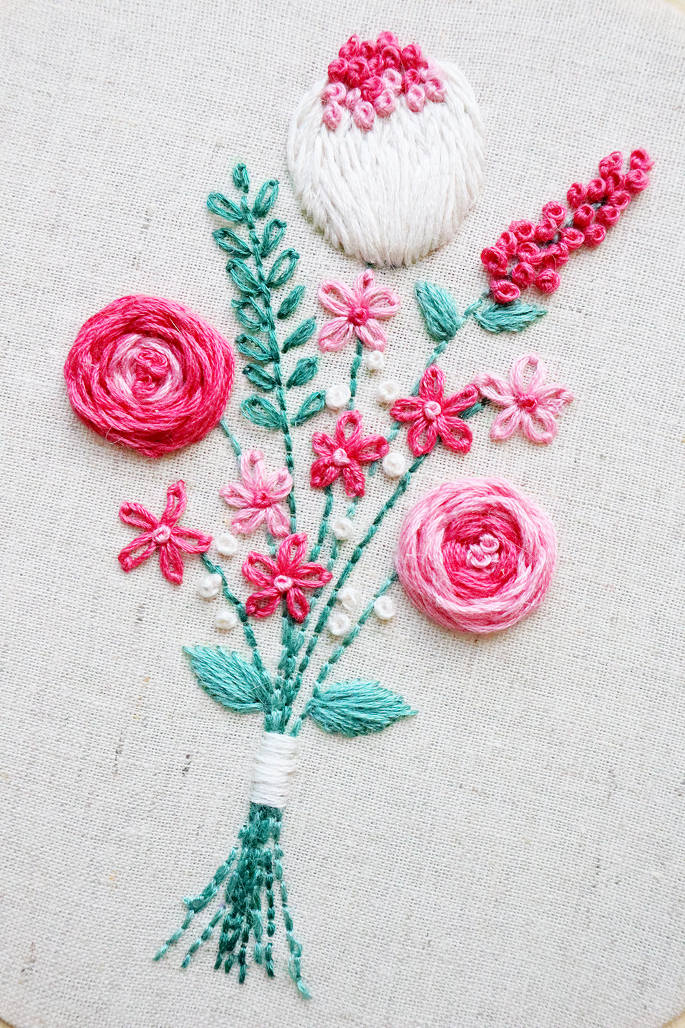 Embroidery Basics Long And Short Stitch Flower Embroidery Tutorial