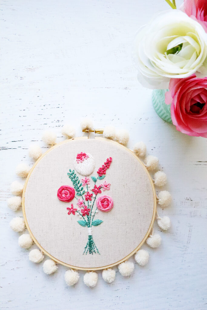 Embroidery Basics - Finishing a Hoop