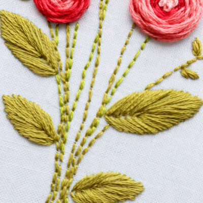 Embroidery Basics – Satin Stitch