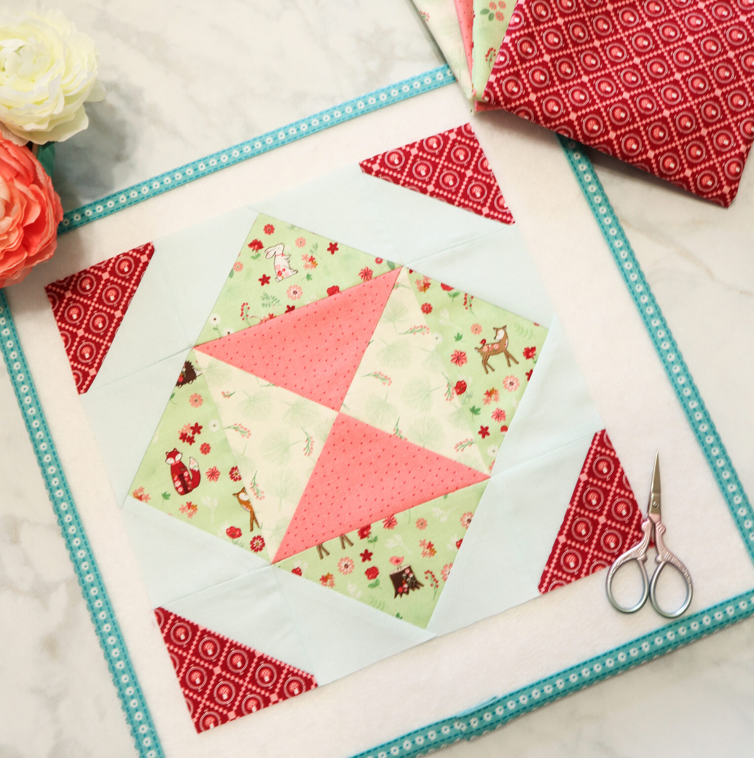 On Point Hourglass Block – RBD Block Challenge