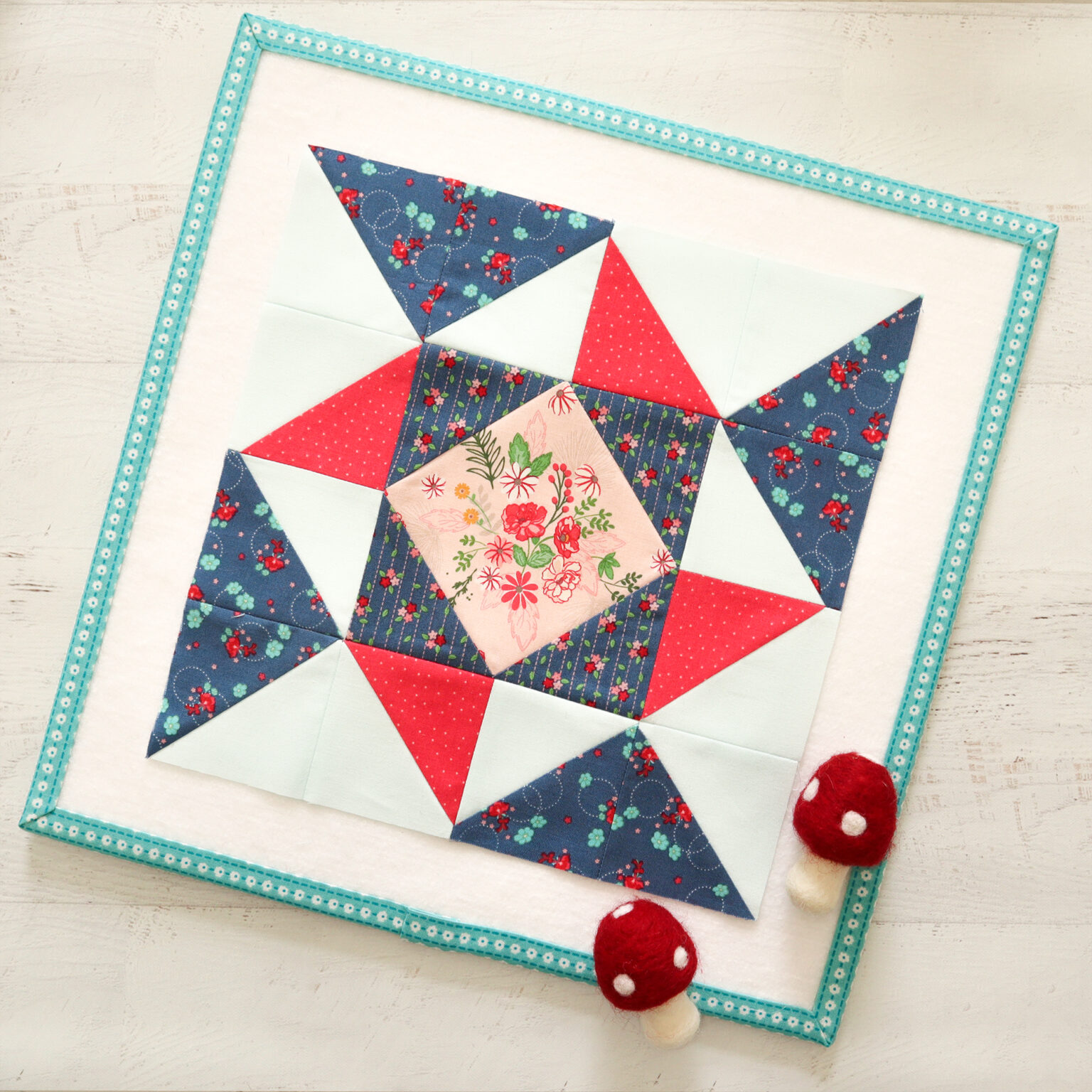 TiltaWhirl Block RBD Block Challenge Riley Blake Mystery Quilt Along