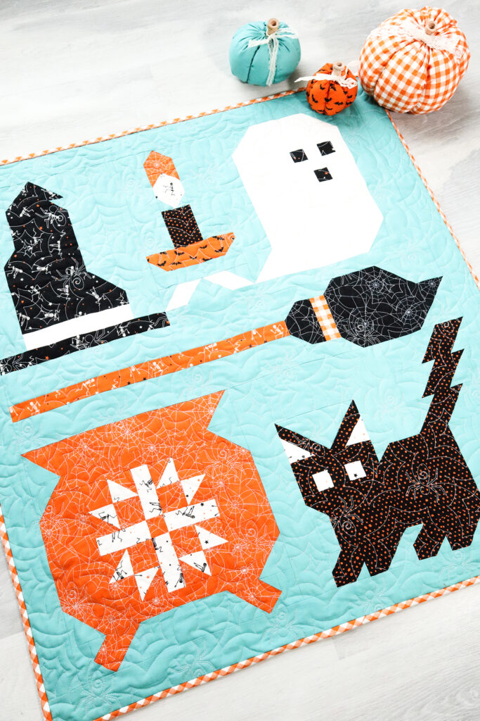 Boo Crew Mystery Halloween Quilt Finish