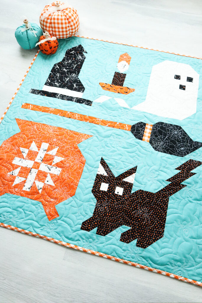 Boo Crew Mystery Halloween Quilt Finish