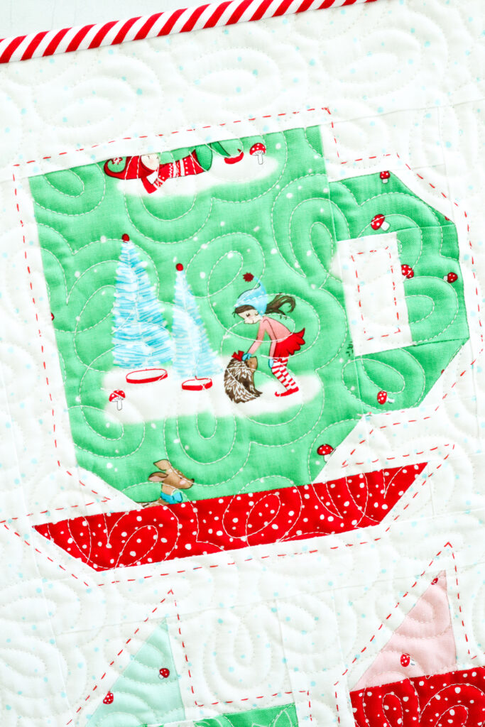 Christmastime Mystery Quilt Finish