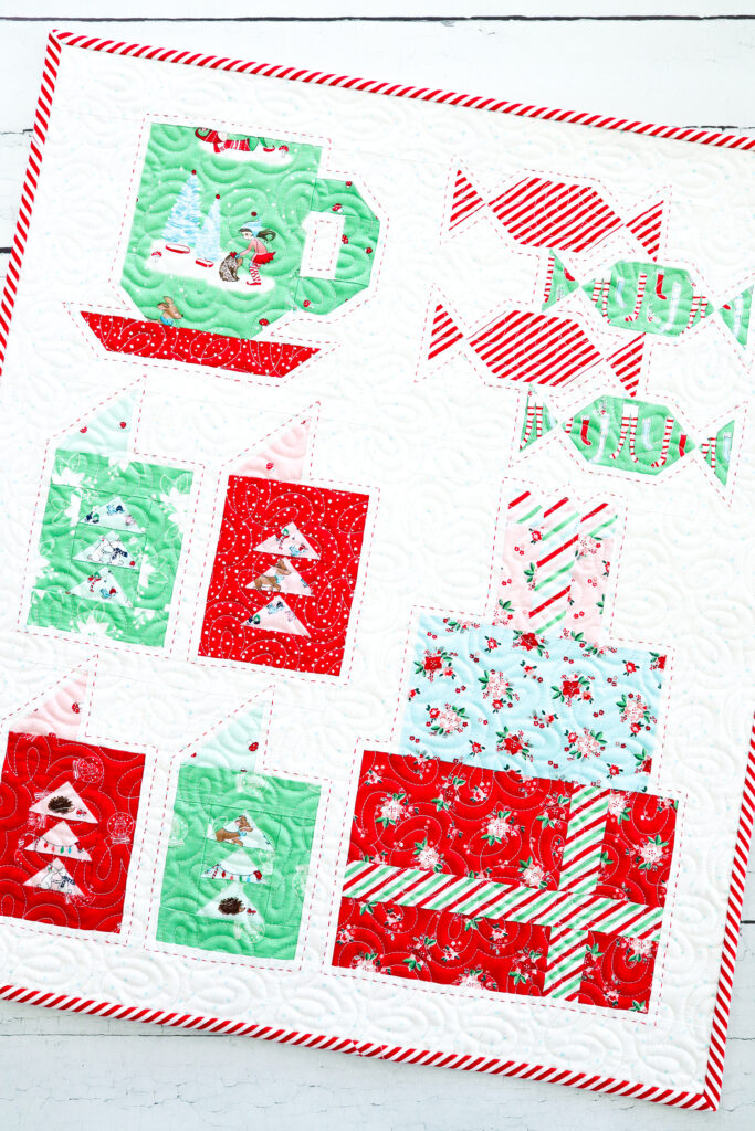 Christmastime Mystery Quilt Finish