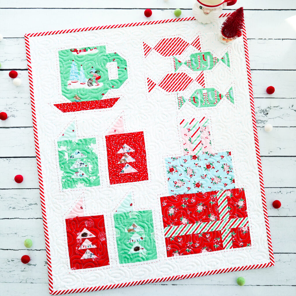 Christmastime Mystery Quilt Finish