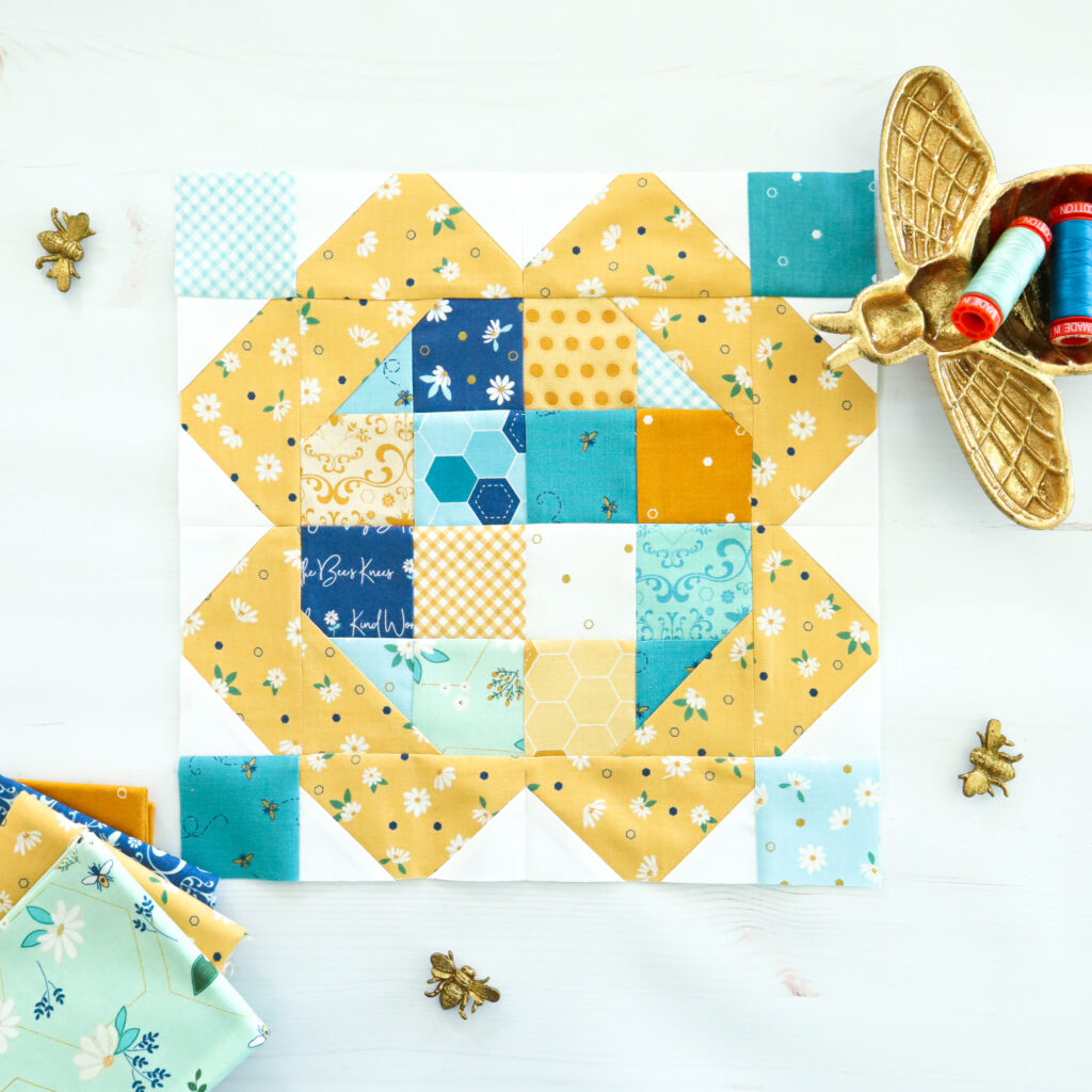 Daisy a Day Sew Along Block 2