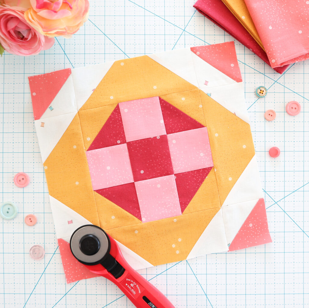 Moab Block - RBD Block Challenge - Dainty Daisy Quilt