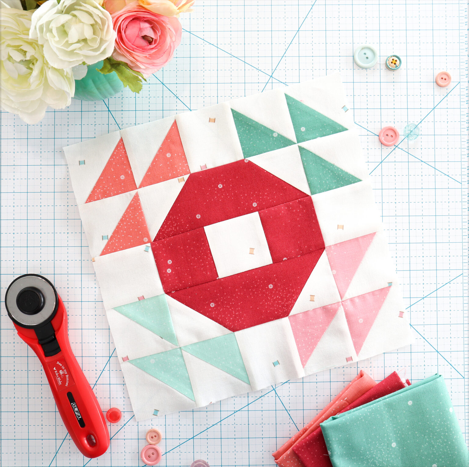 Needlepoint Block RBD Block Challenge