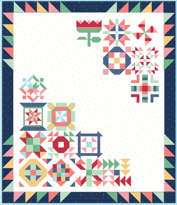 RBD Block Challenge Quilt Finish!