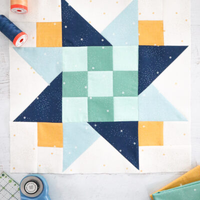 Quilted Witch Sew Along Cackle Star