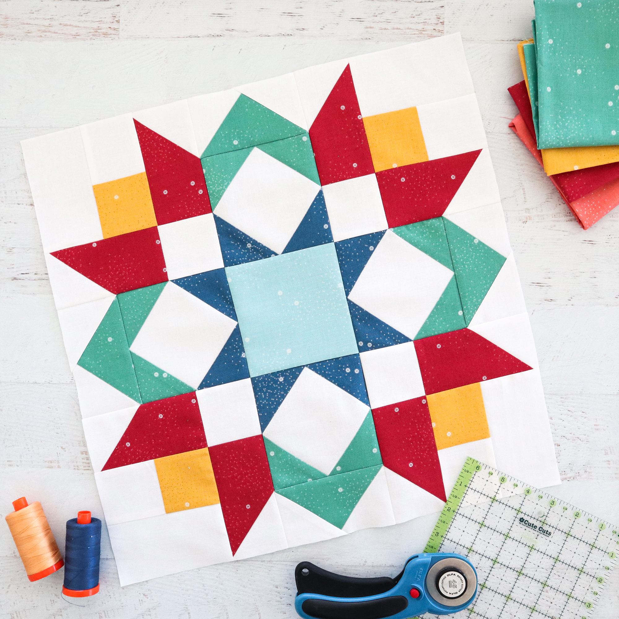 Quilted Witch Sew Along Candy Star