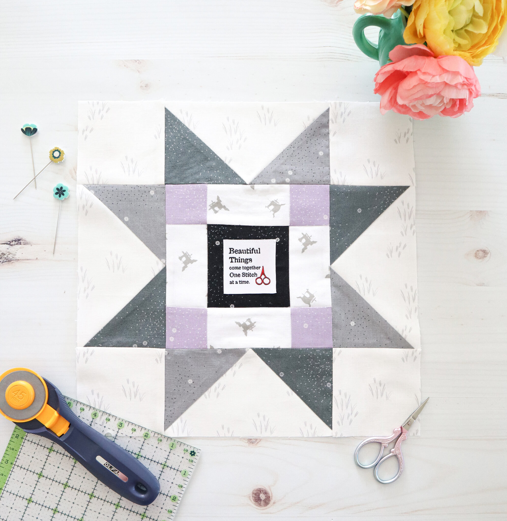 Creative Memories JUMBO BLOOMING STAR PATTERN Système de coupe