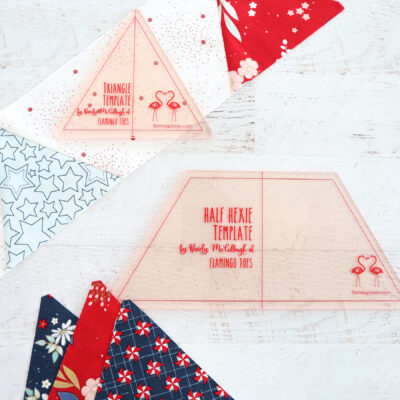Vintage Stars Sew Along Sewing Rows
