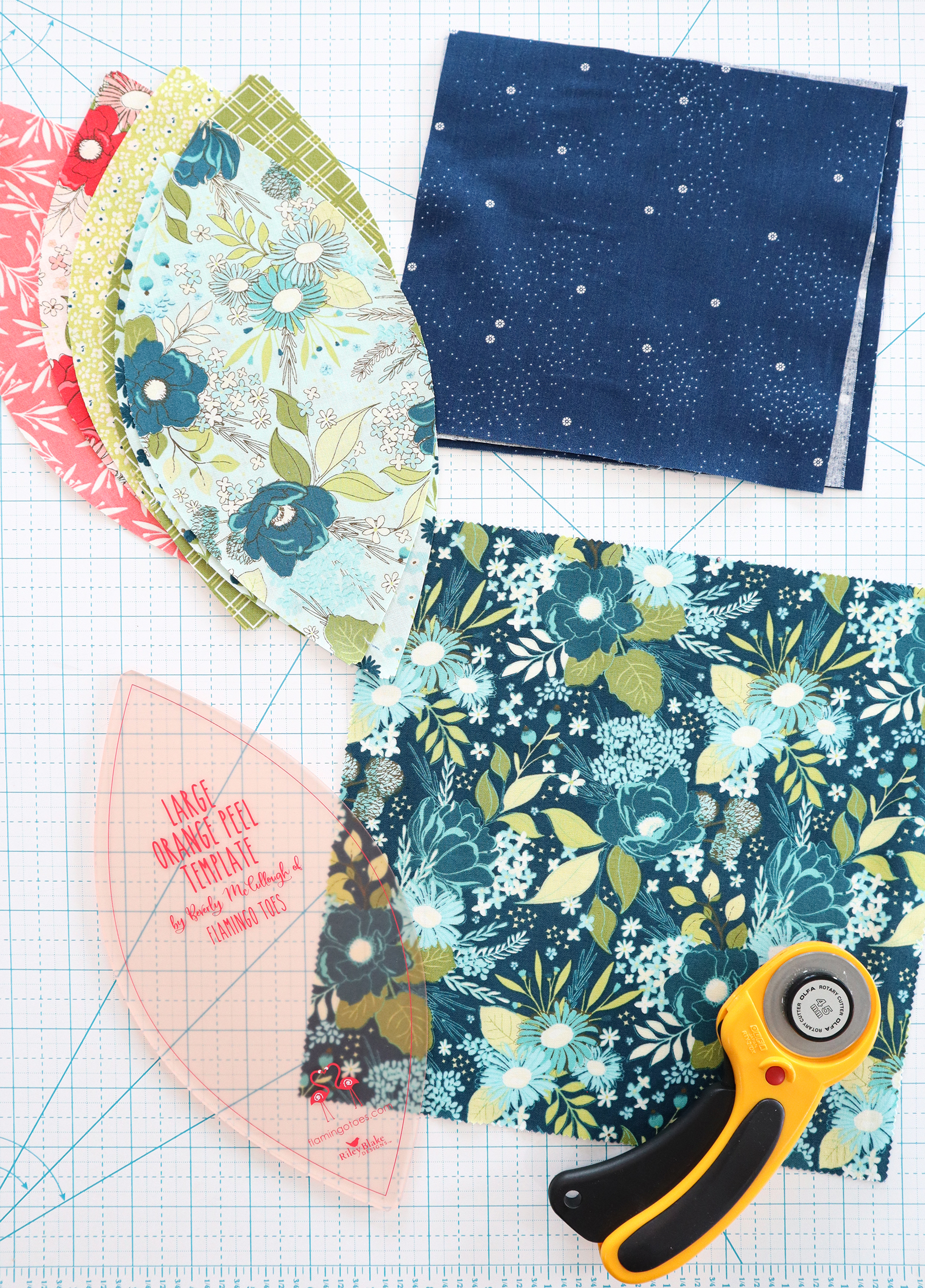 Orange Pekoe Sew Along Cutting
