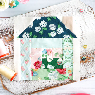 Sewcialites 3 – Block 3: Cabin Life Block