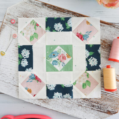 Sewcialites 3 – Block 13: Back Porch Block
